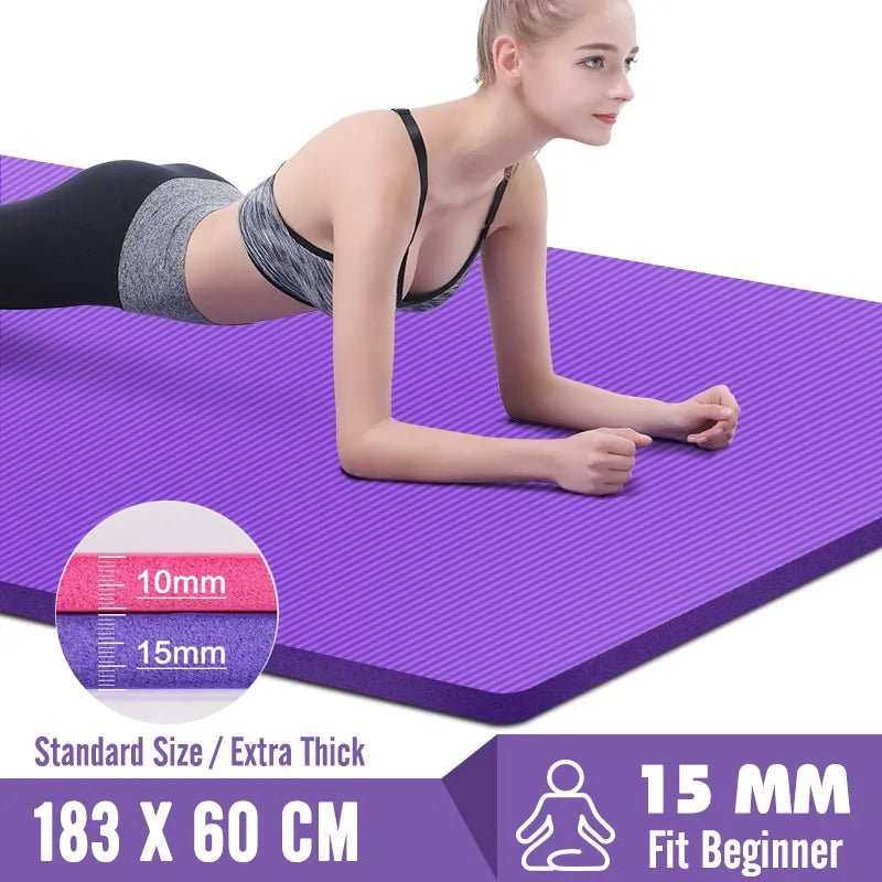 All - Purpose Non - Slip Fitness Mat - GNS Beauty & Personal Care