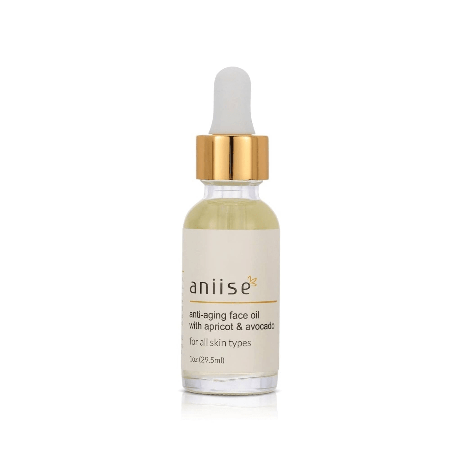Aniise Anti - Aging Face Oil - Apricot & Avocado for Wrinkle Reduction (1 fl oz) - GNS Beauty & Personal Care