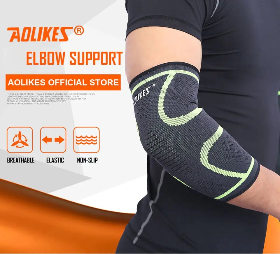 Aolikes Outdoor Sports Elbow Pads - Breathable Compression Gear - GNS Beauty & Personal Care