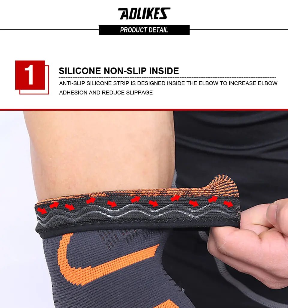 Aolikes Outdoor Sports Elbow Pads - Breathable Compression Gear - GNS Beauty & Personal Care