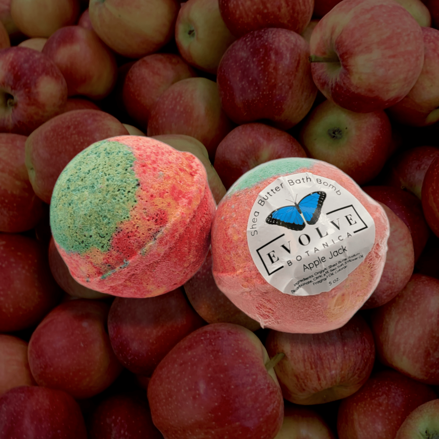 Aromatherapy Bath Bomb - Apple Cinnamon Relaxation Essential - GNS Beauty & Personal Care