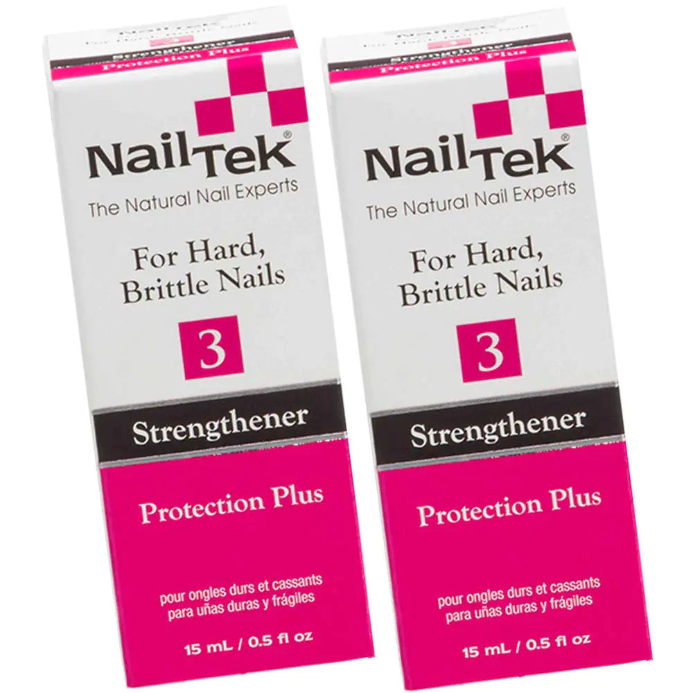 Nail Tek Protection Plus 3 – Strengthen & Restore Hard, Brittle Nails