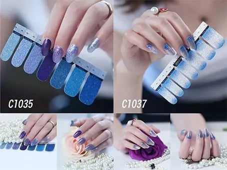 Effortless Nail Art Stickers - Trendy Designs