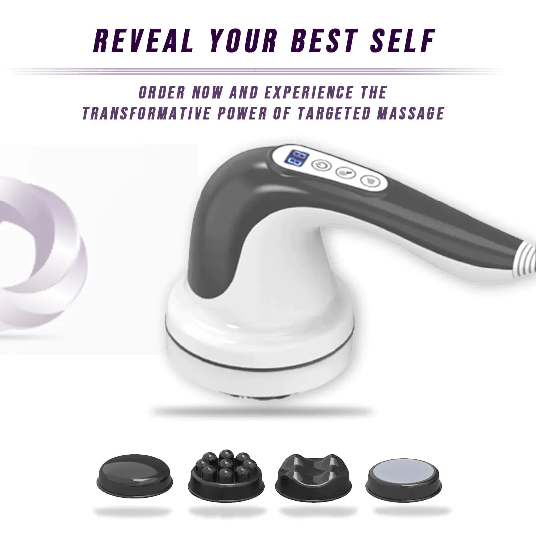 Advanced Cellulite Body Massager with 4 Heads