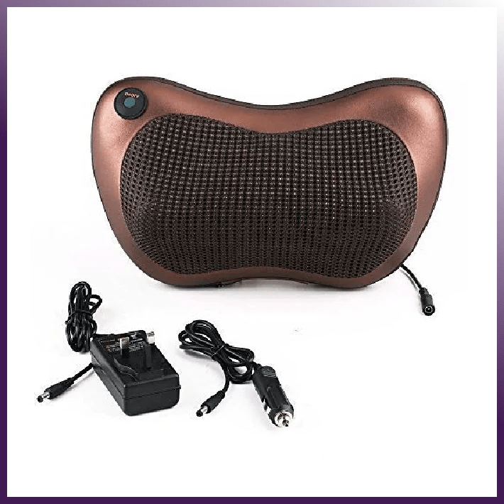 Back and Neck Massage Pillow with Heat Therapy - GNS Beauty & Personal Care