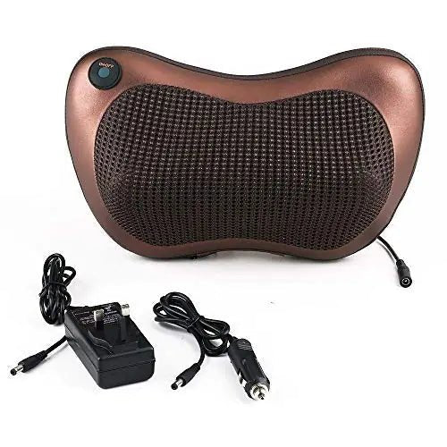 Back and Neck Massage Pillow with Heat Therapy - GNS Beauty & Personal Care