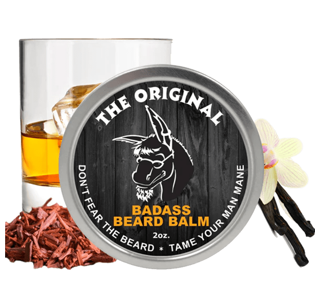 Badass Beard Care The Original Beard Balm - Soften, Hydrate & Style - GNS Beauty & Personal Care