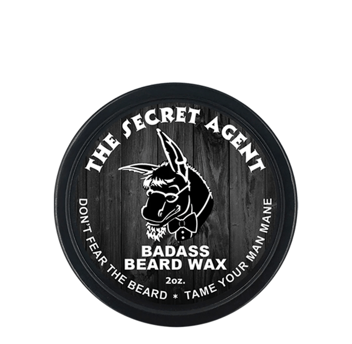 Badass Beard Care The Secret Agent Beard Wax - Medium - to - Hard Hold for Men - GNS Beauty & Personal Care