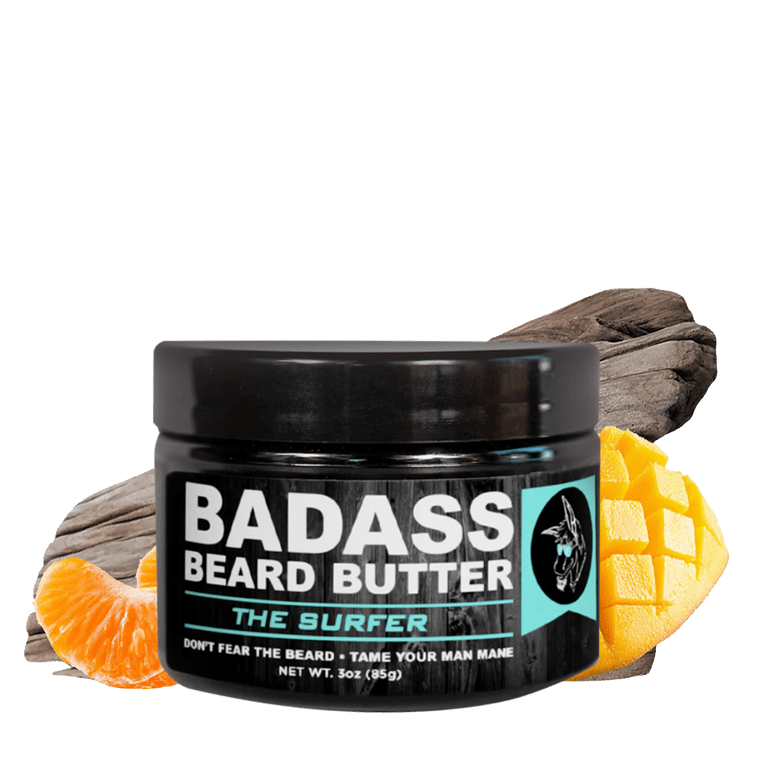 Badass Beard Care The Surfer Beard Butter - Deeply Condition & Hydrate - GNS Beauty & Personal Care