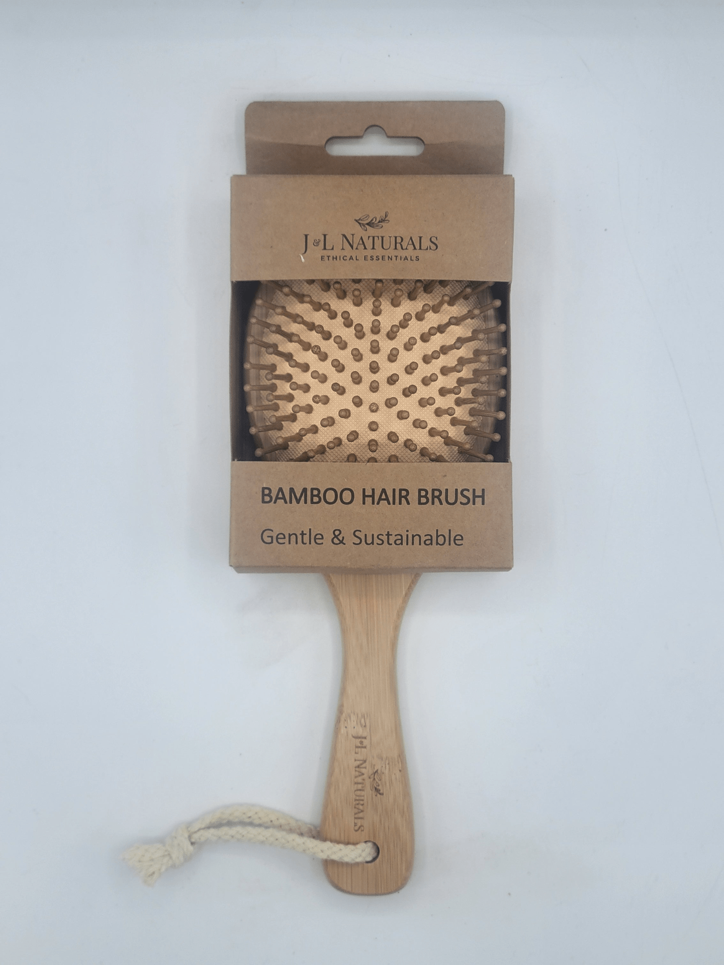 Bamboo Hair Brush – Eco - Friendly & Gentle Detangling - GNS Beauty & Personal Care