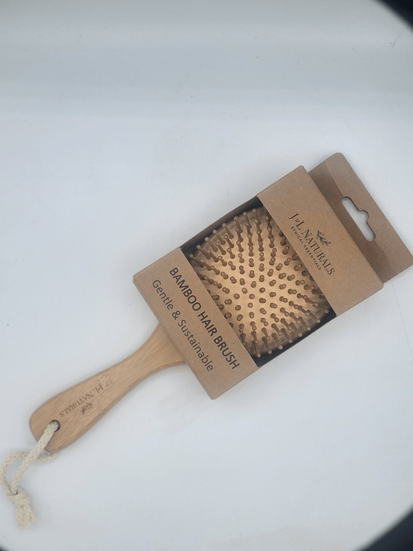 Bamboo Hair Brush – Eco - Friendly & Gentle Detangling - GNS Beauty & Personal Care