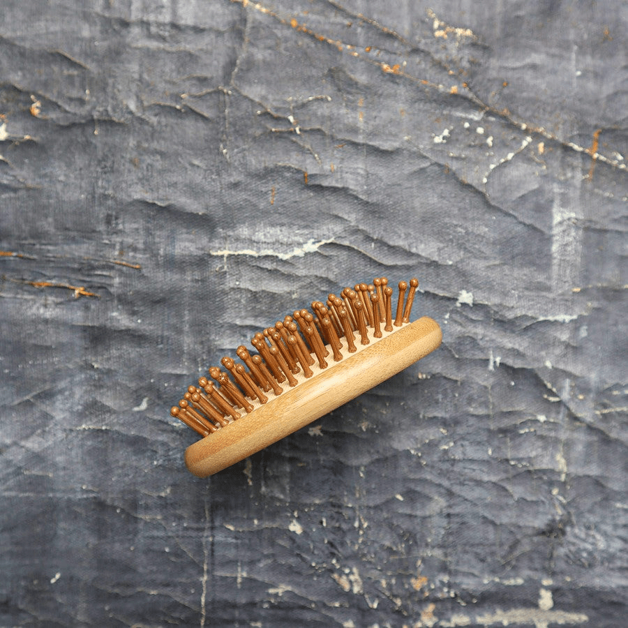 Bamboo Hair Brush Set | Travel & Paddle Combo - GNS Beauty & Personal Care
