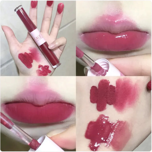 Dual-Ended Long-Lasting Moisturizing Lip Lacquer | 6 Gorgeous Shades