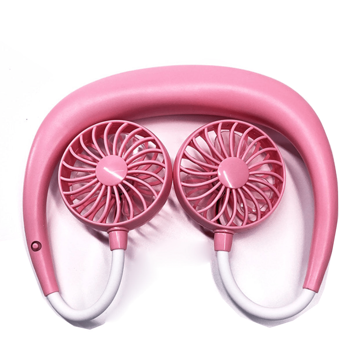 Beat The Heat Double Cool Cordless Breezy Mini Collar Fan – Stay Cool & Comfortable Anywhere - GNS Beauty & Personal Care
