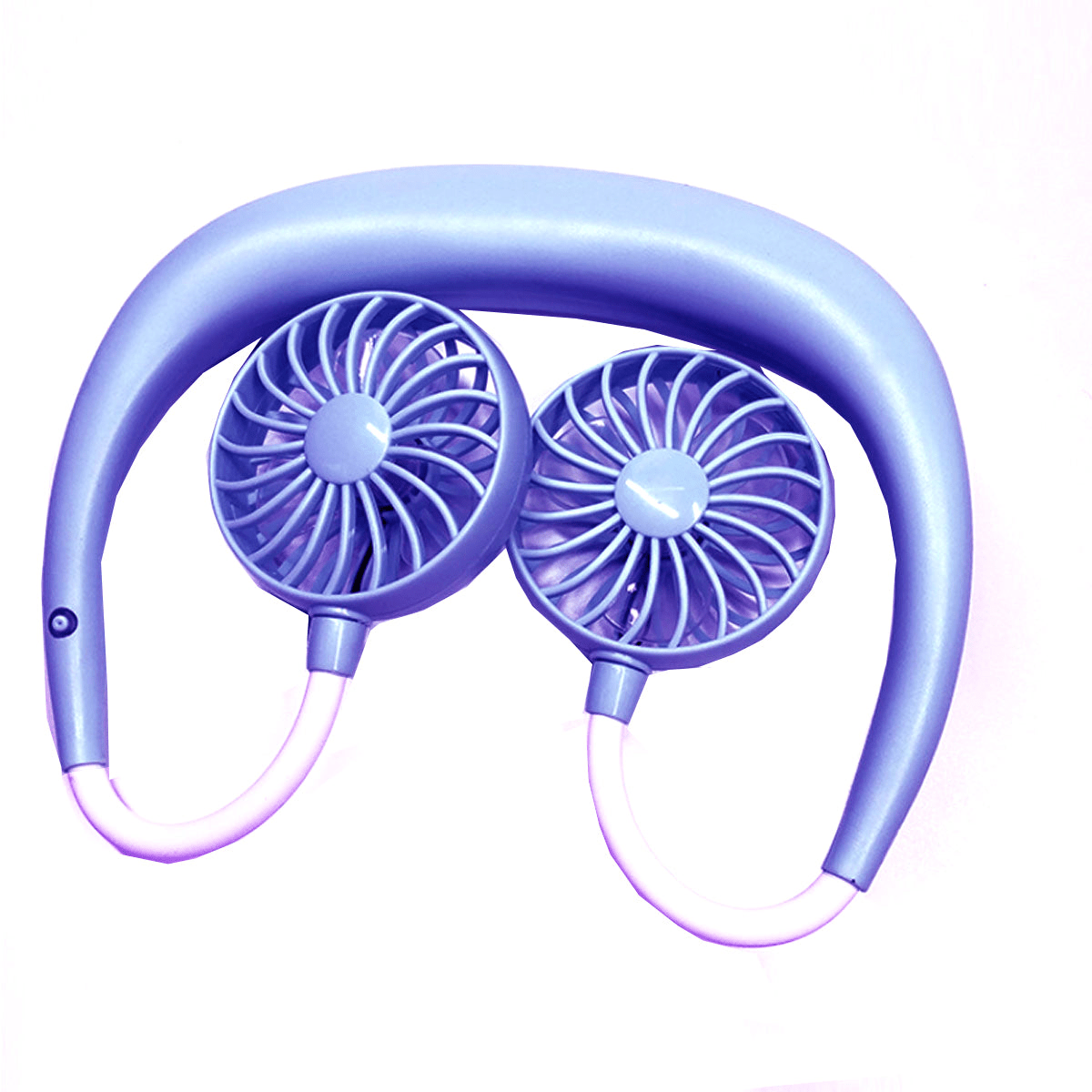 Beat The Heat Double Cool Cordless Breezy Mini Collar Fan – Stay Cool & Comfortable Anywhere - GNS Beauty & Personal Care