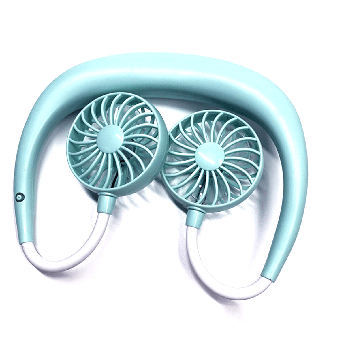 Beat The Heat Double Cool Cordless Breezy Mini Collar Fan – Stay Cool & Comfortable Anywhere - GNS Beauty & Personal Care
