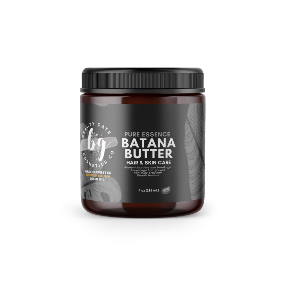 Beauty Gate Cosmetics Pure Essence Batana Butter - Dark Brown Solid Batana Oil. - GNS Beauty & Personal Care