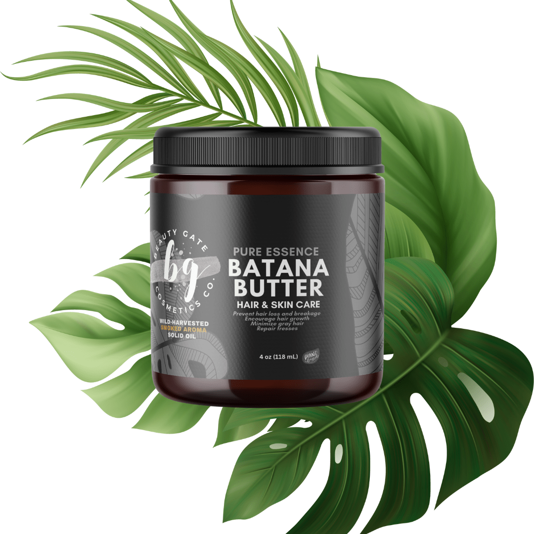 Beauty Gate Cosmetics Pure Essence Batana Butter - Dark Brown Solid Batana Oil. - GNS Beauty & Personal Care