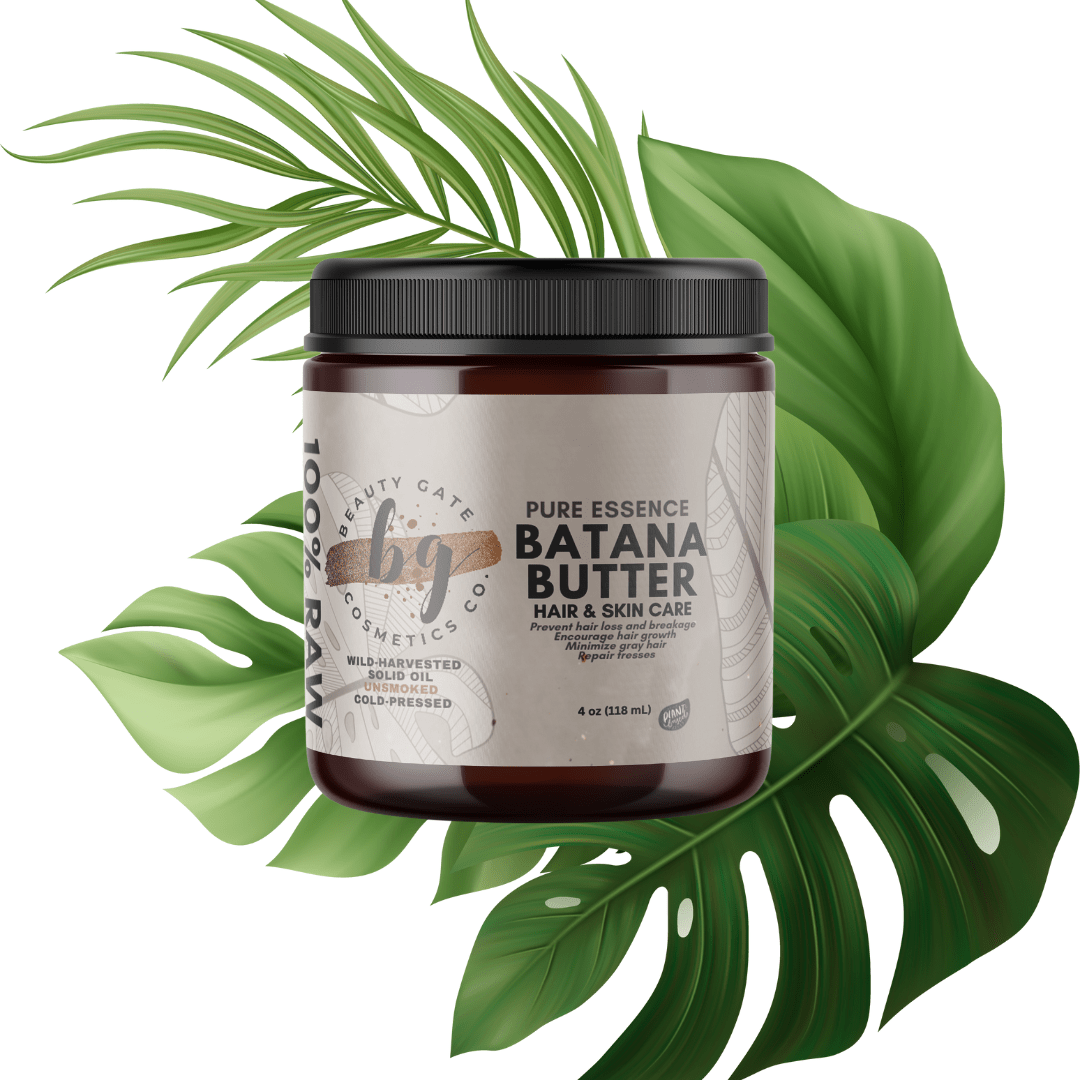 Beauty Gate Pure Essence Raw Batana Butter - 100% Natural - Beige Solid Batana Oil. - GNS Beauty & Personal Care