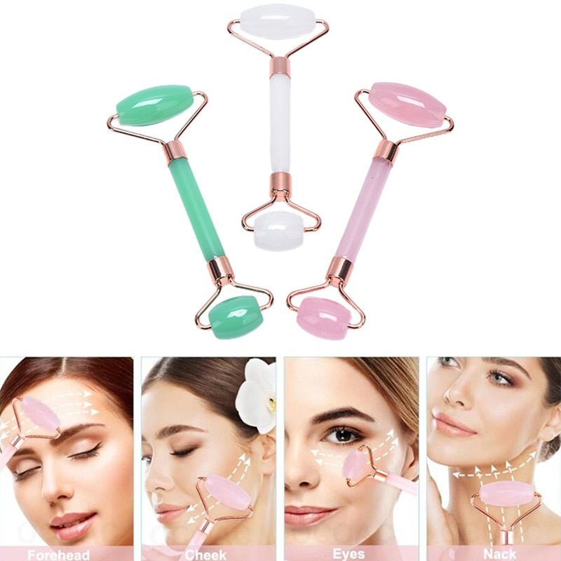 Beauty Jade Facial Roller – Revitalize Your Skin with Timeless Elegance - GNS Beauty & Personal Care