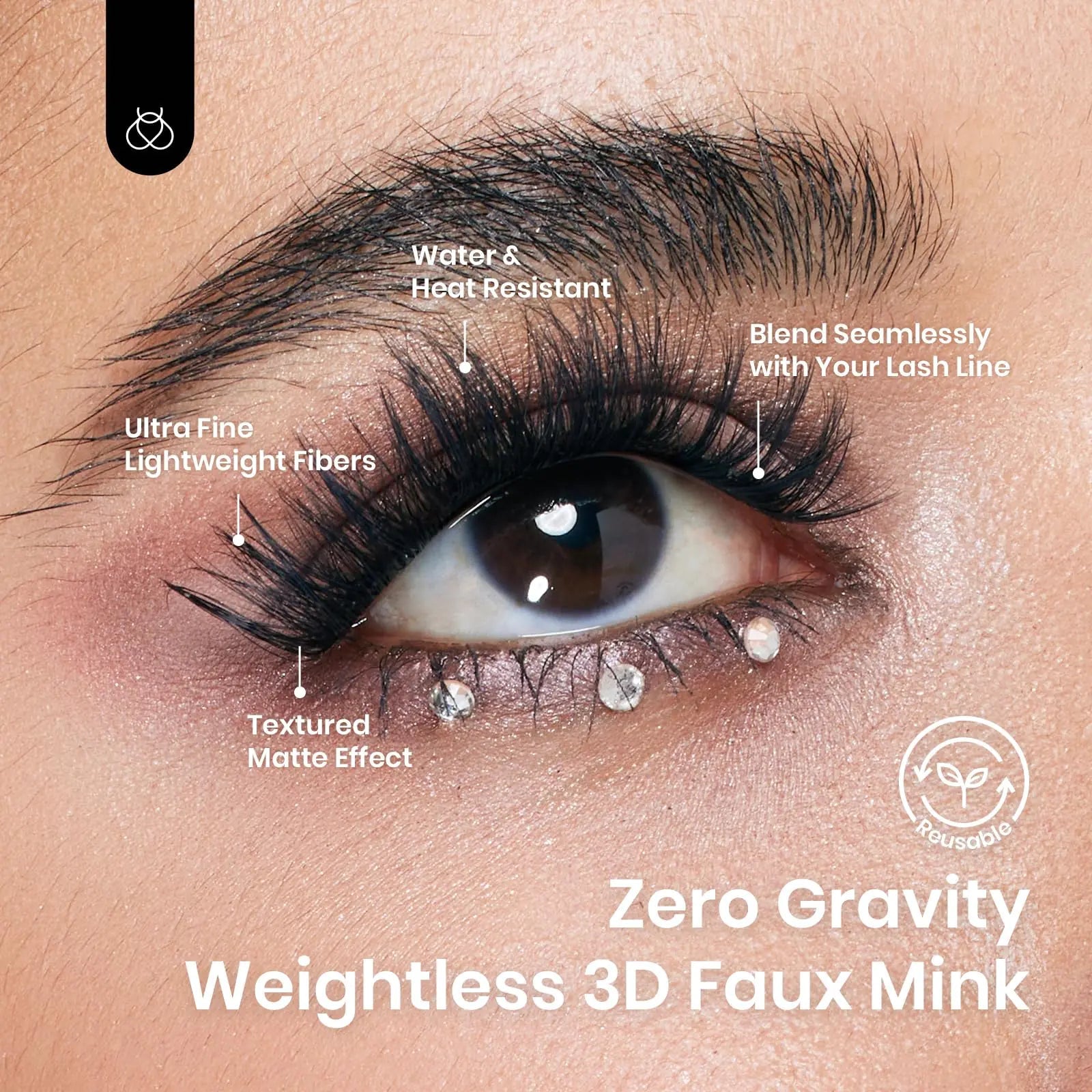 Beetles Easy Lashes Trio Lash Clusters - Super Natural Wispy Lashes - GNS Beauty & Personal Care