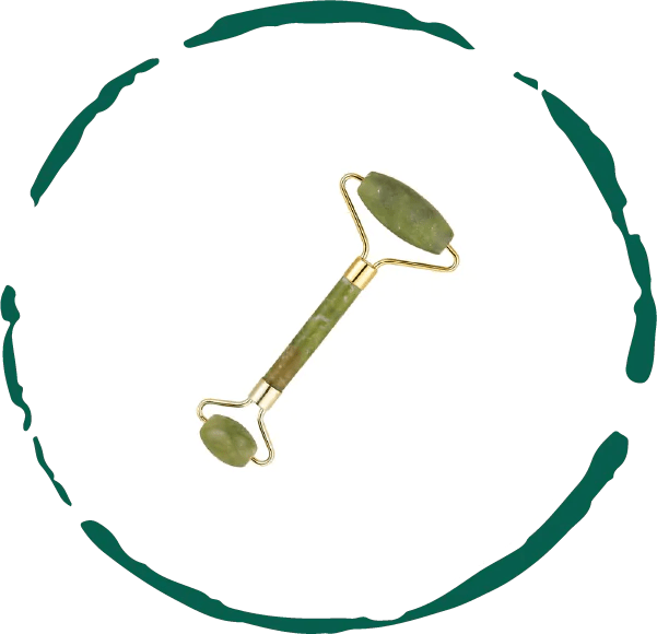 BeNat Jade Facial Roller - Skincare Massage for Radiant Skin - GNS Beauty & Personal Care