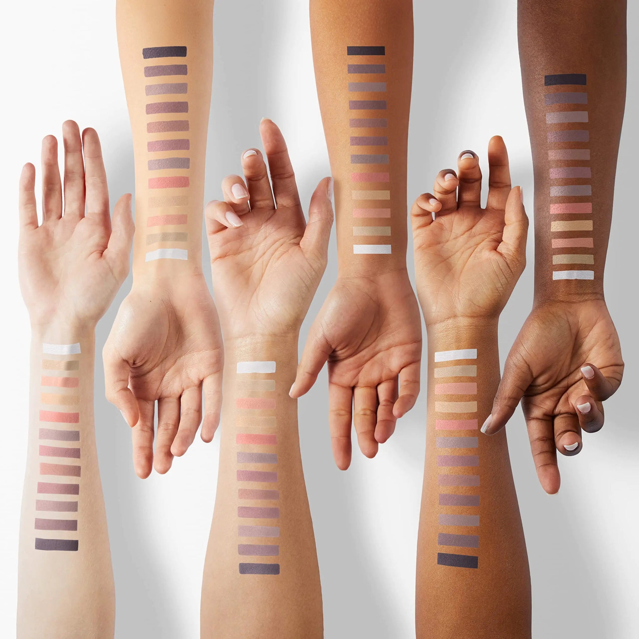 BestLand 2 - Pack 12 Shade Nude Eyeshadow Palette - Matte & Shimmer - Long - Lasting & Cruelty - Free - GNS Beauty & Personal Care