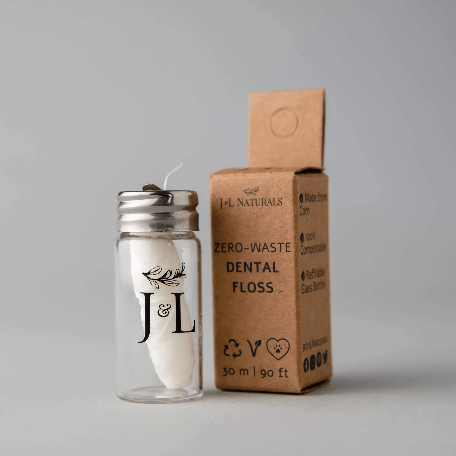 Biodegradable Floss (90 ft) – Eco - Friendly Oral Care for a Greener Planet - GNS Beauty & Personal Care