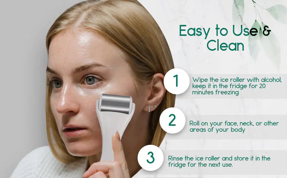 Body Massage Ice Roller – Refresh, Tighten & Glow with Cryotherapy - GNS Beauty & Personal Care