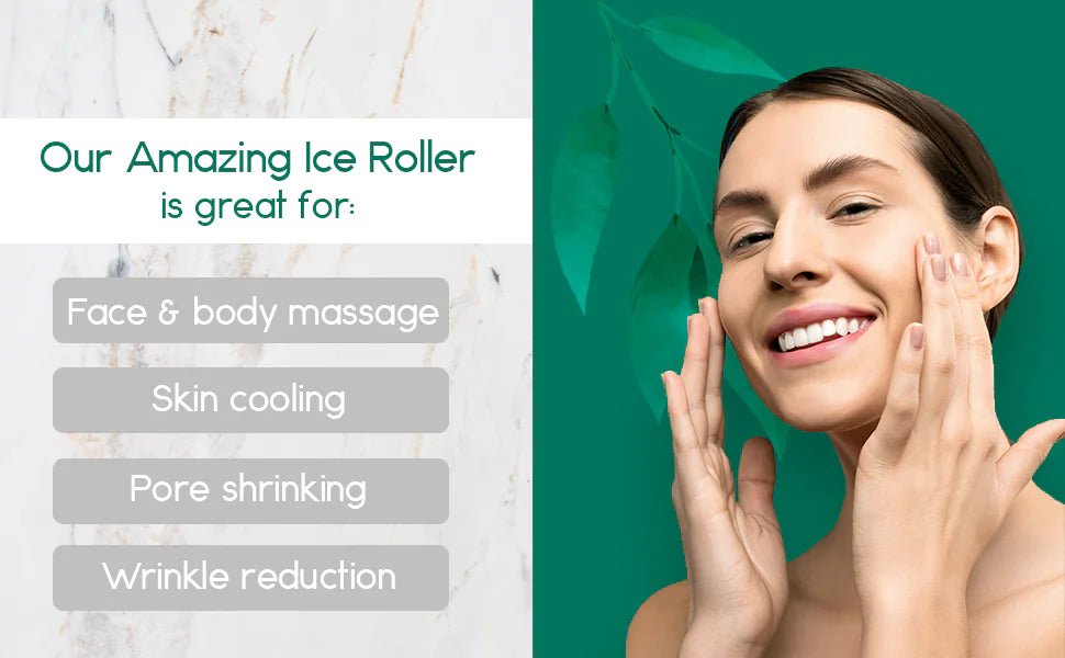 Body Massage Ice Roller – Refresh, Tighten & Glow with Cryotherapy - GNS Beauty & Personal Care