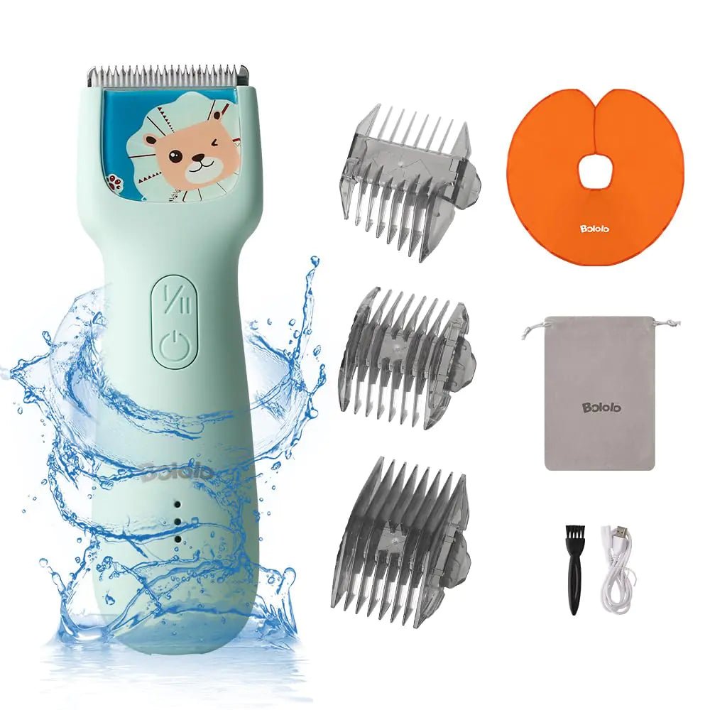 BOLOLO Baby Hair Clippers – Ultra - Silent, Waterproof & Gentle Grooming for Kids - GNS Beauty & Personal Care