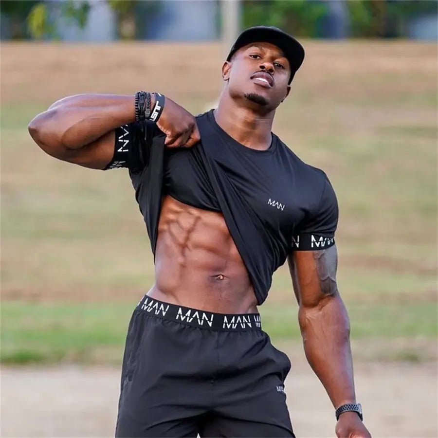 Breathable Summer Fitness T-Shirt - GNS Beauty & Personal Care