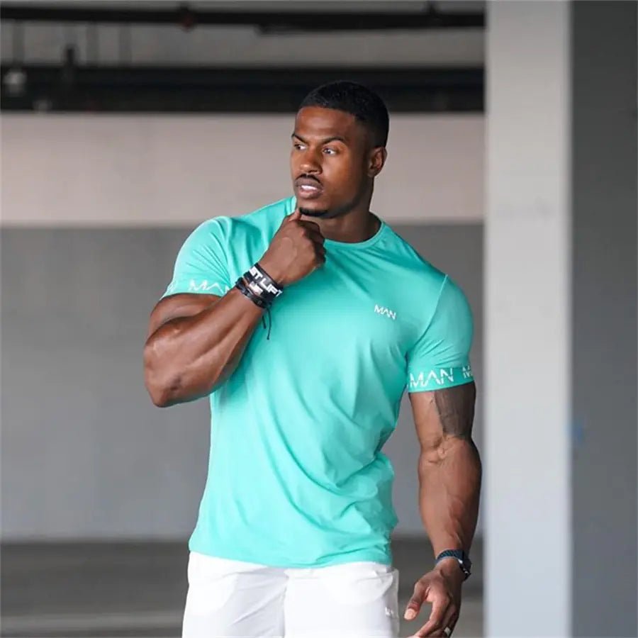 Breathable Summer Fitness T-Shirt - GNS Beauty & Personal Care