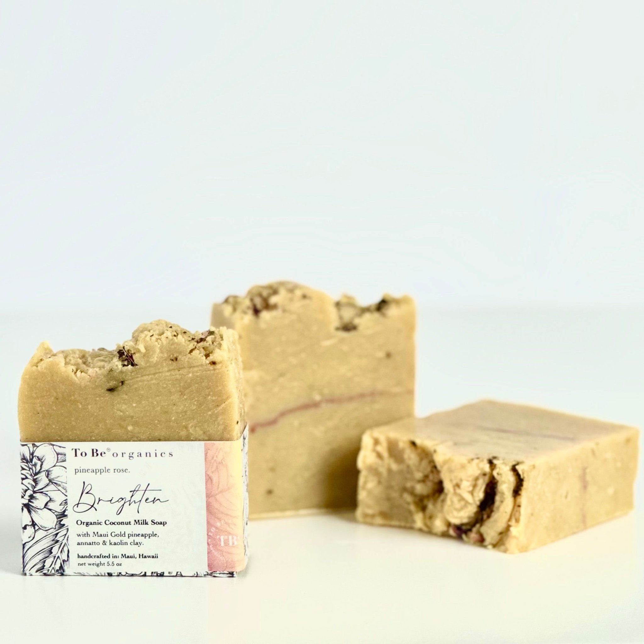 🌺 Brighten Pineapple Rose Luxury Soap Bar - GNS Beauty & Personal Care
