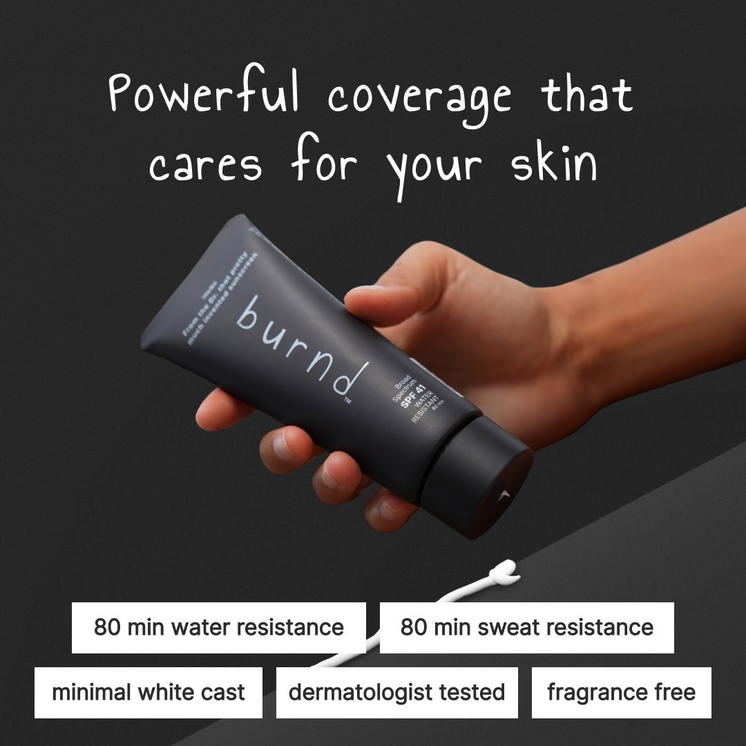 BURNd SPF 41 Clear - Dry Sunscreen - Reef - Safe, Water - Resistant & Non - Greasy - GNS Beauty & Personal Care