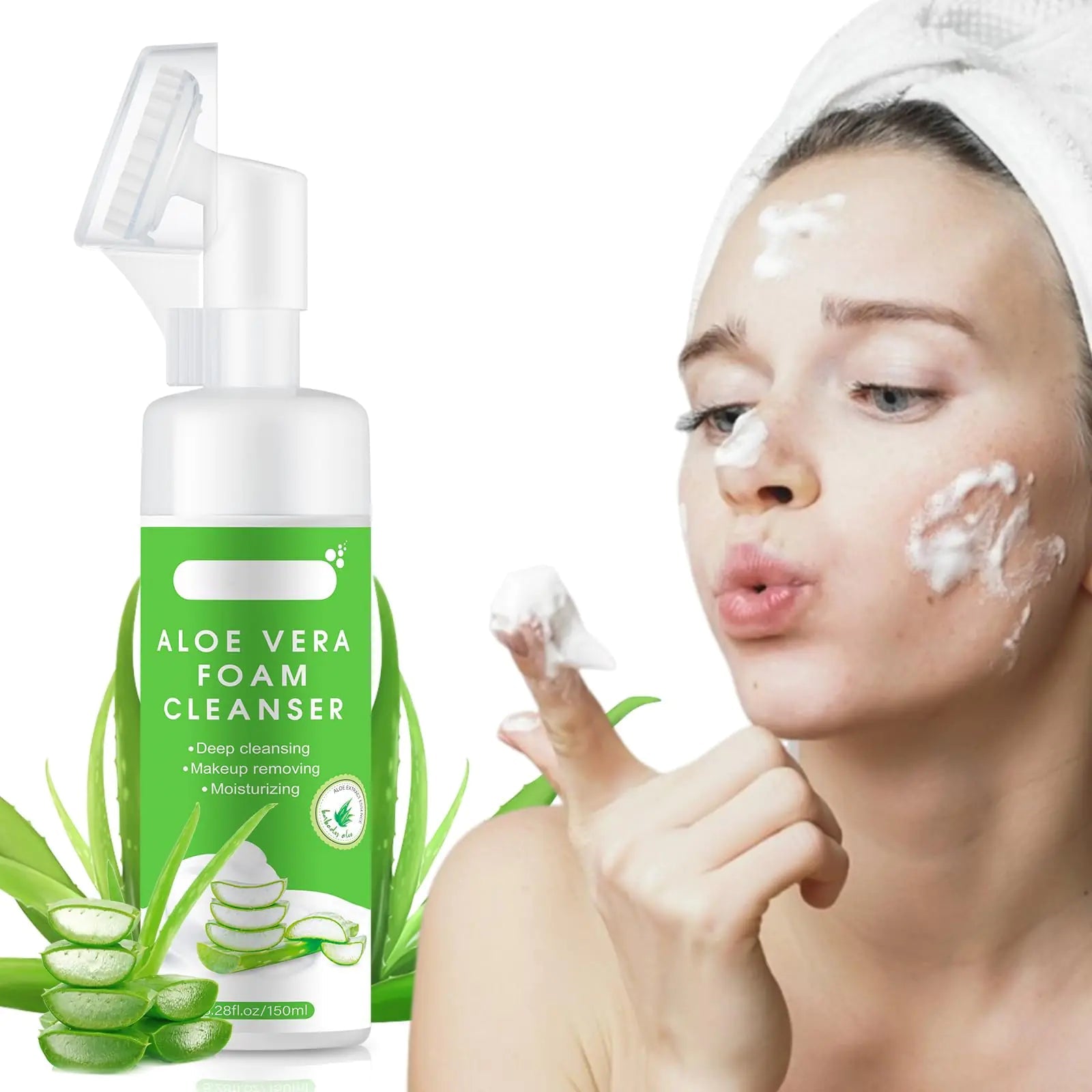 BYOTOUTY Aloe Vera Face Wash – Deep Cleansing &amp; Hydrating Skincare - GNS Beauty & Personal Care