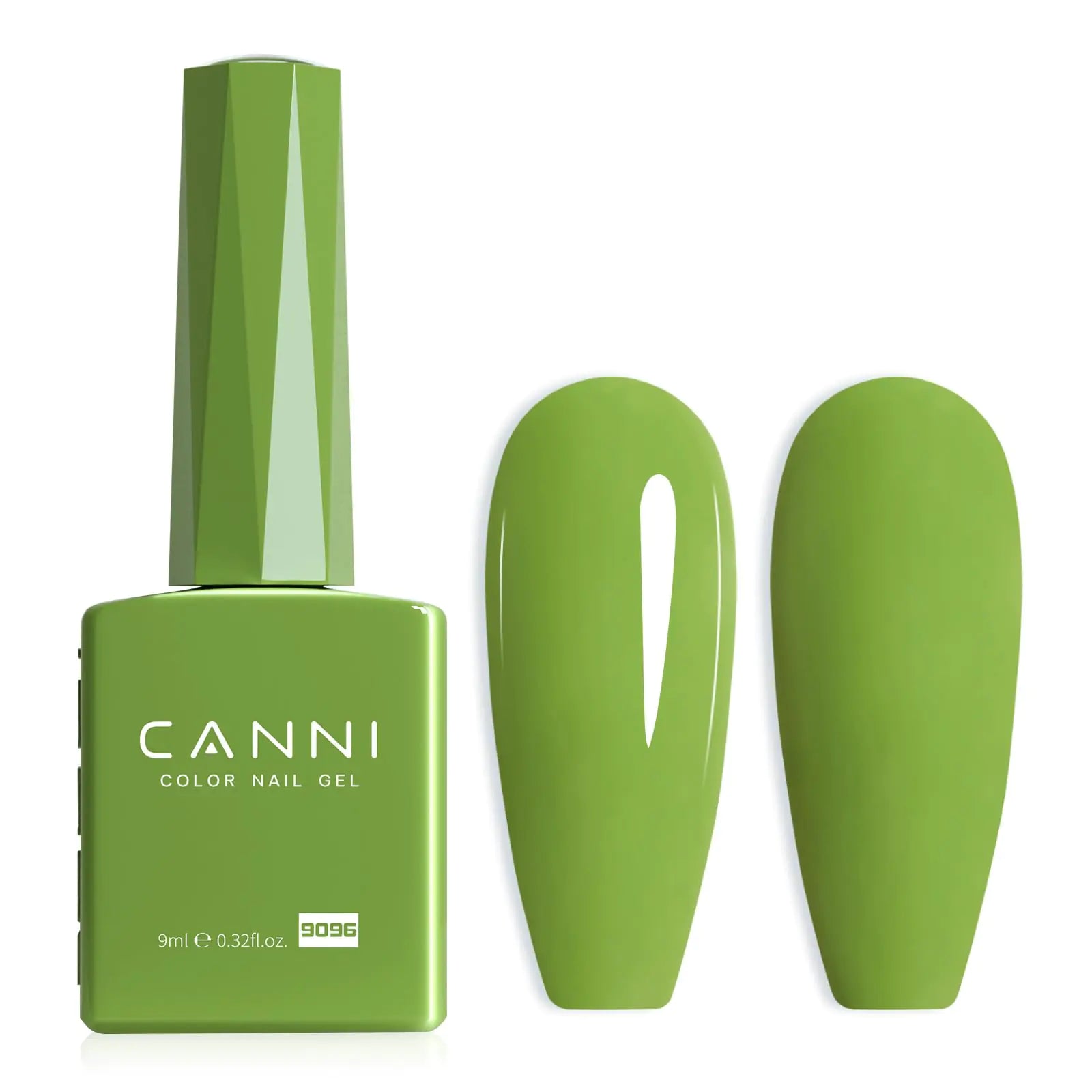CANNI Pastel Green Gel Nail Polish - High Gloss, Soak - Off UV Formula - GNS Beauty & Personal Care