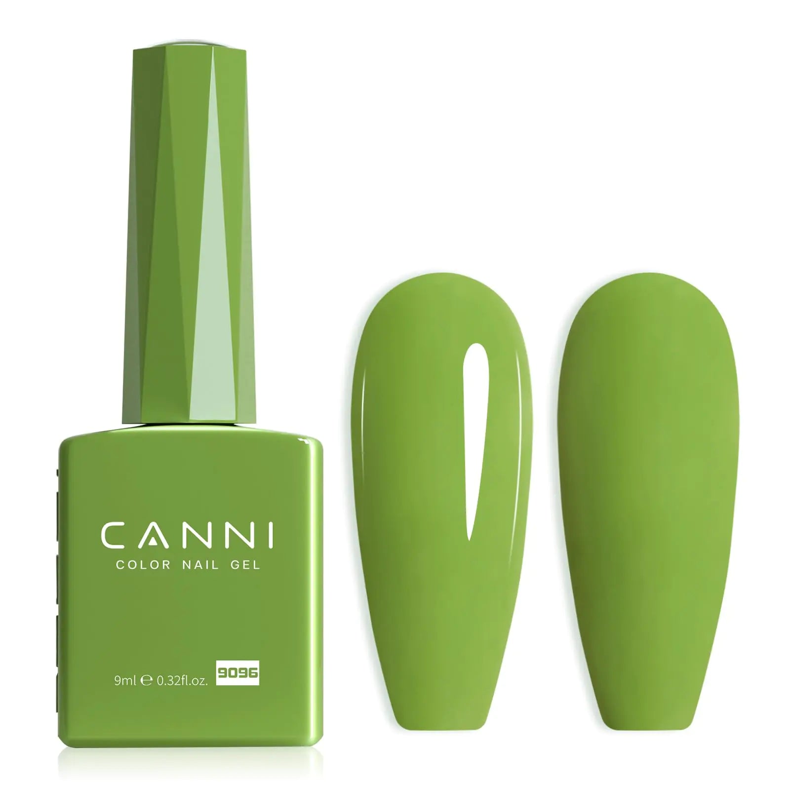 CANNI Pastel Green Gel Nail Polish - High Gloss, Soak - Off UV Formula - GNS Beauty & Personal Care