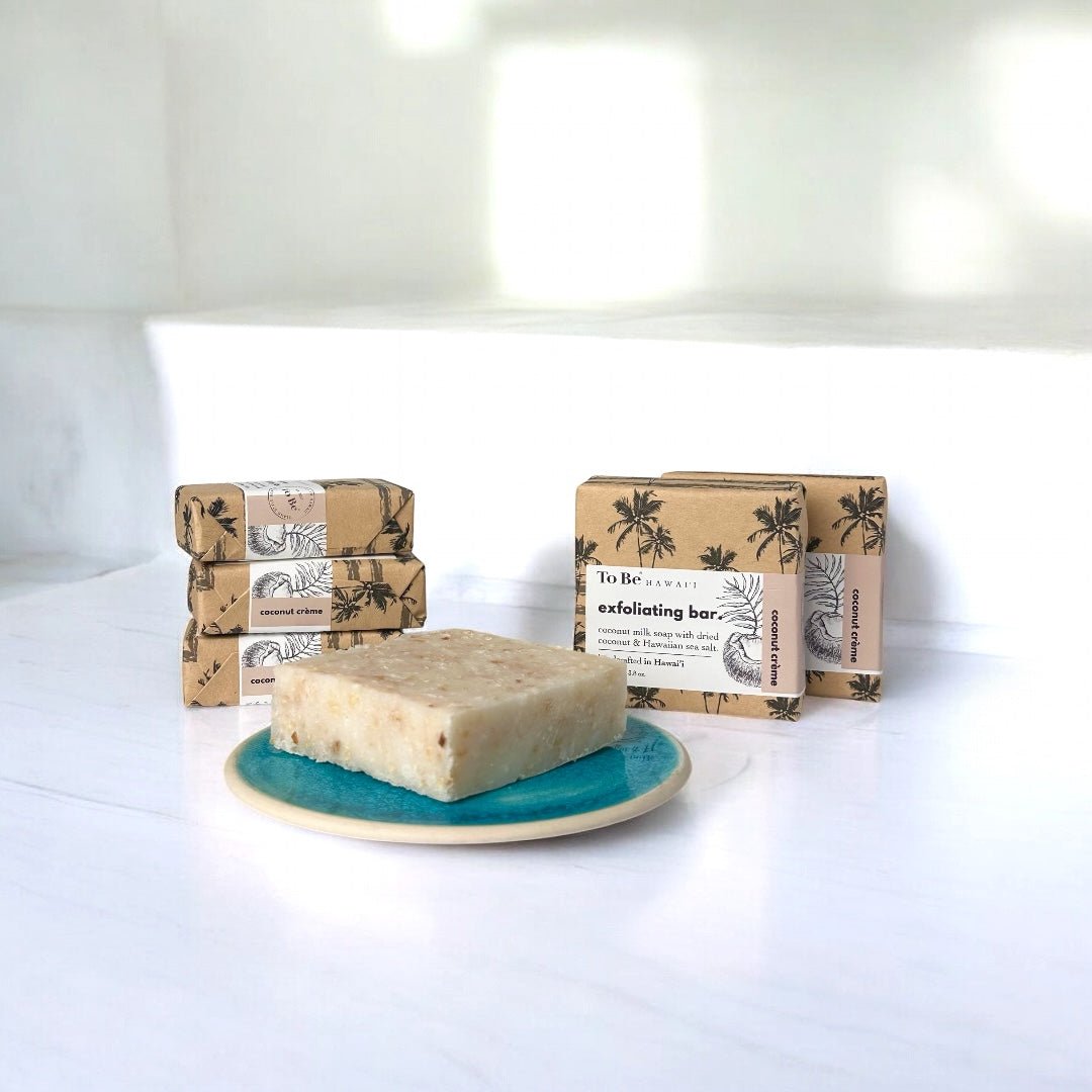 🥥 Coconut Crème Exfoliating Bar - GNS Beauty & Personal Care