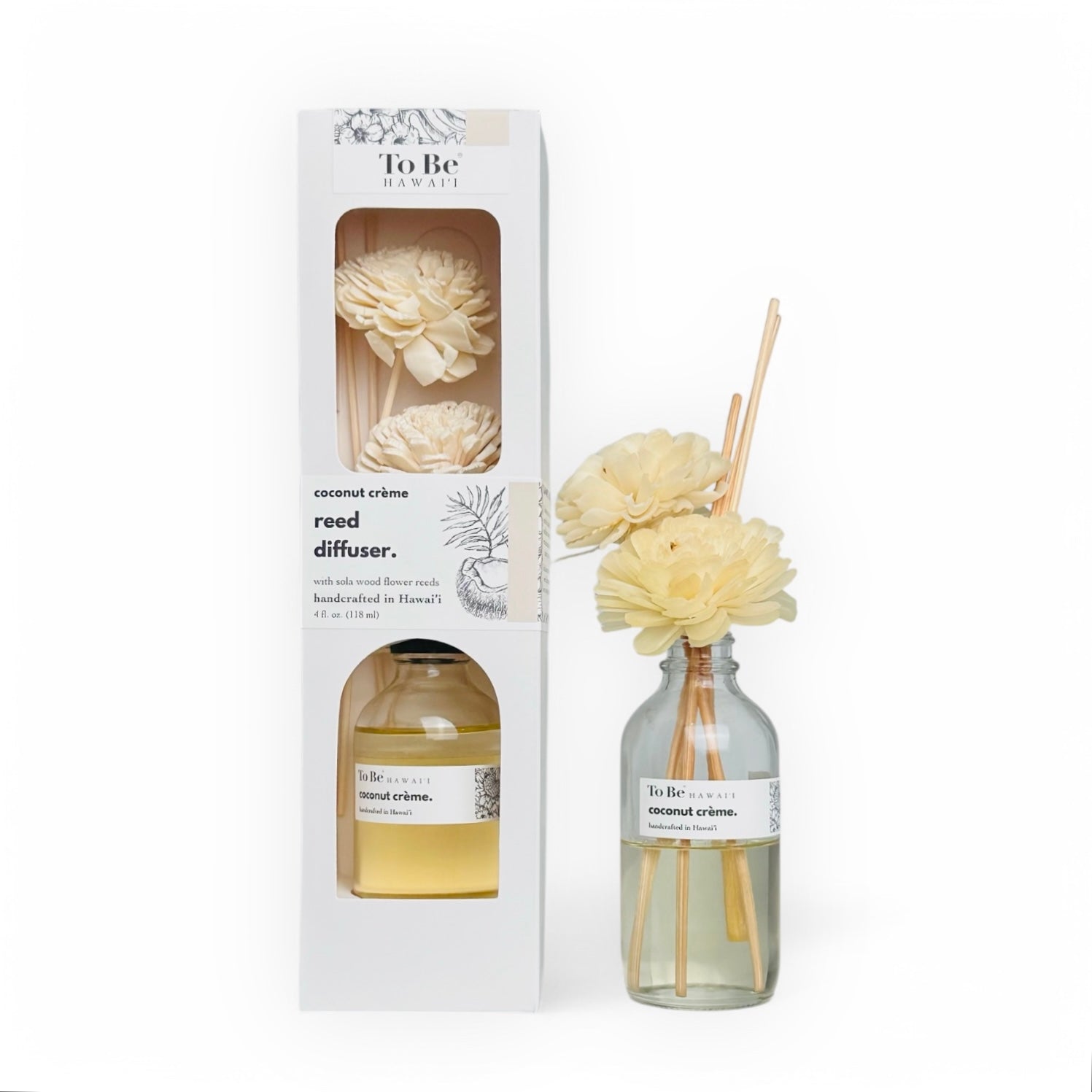 🥥 Coconut Crème Reed Diffuser - GNS Beauty & Personal Care