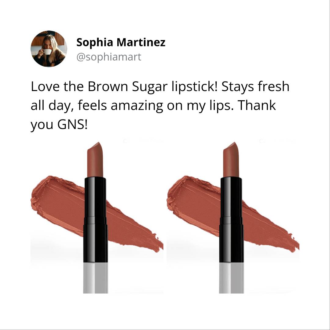 🍯 Color Renew Lipstick – Brown Sugar - GNS Beauty & Personal Care