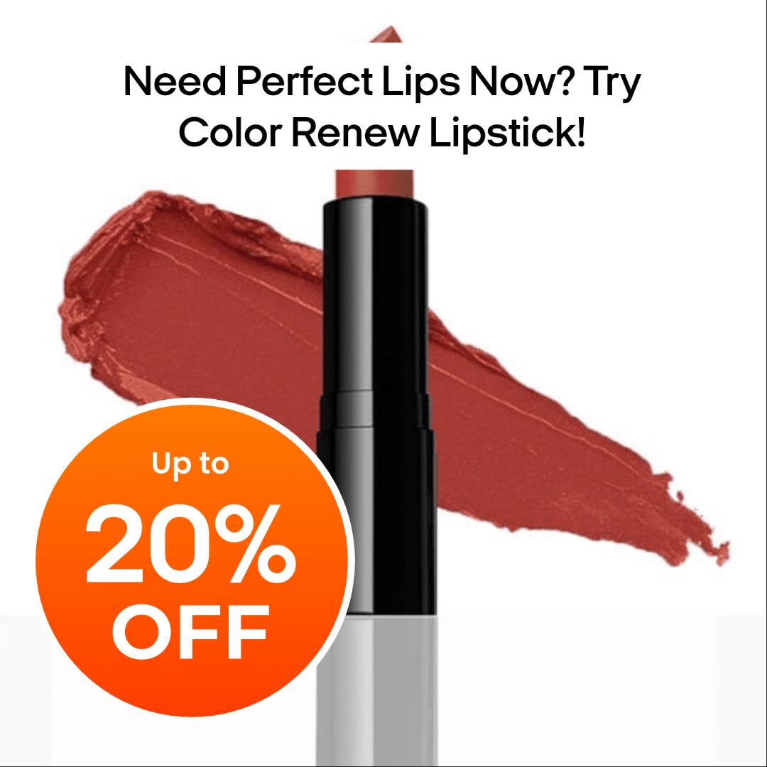 💋 Color Renew Lipstick – Cinnamon | Self - Renewing Color + Lip Therapy - GNS Beauty & Personal Care