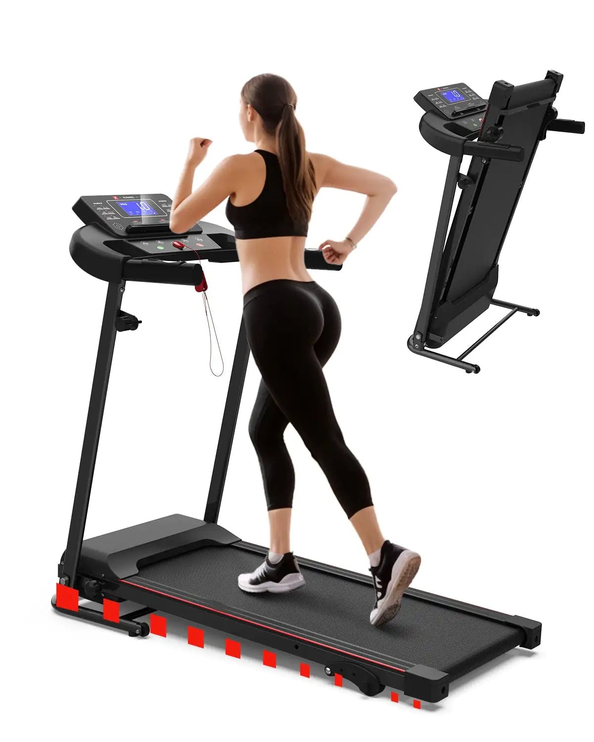 Compact HIIT Treadmill Walker - GNS Beauty & Personal Care