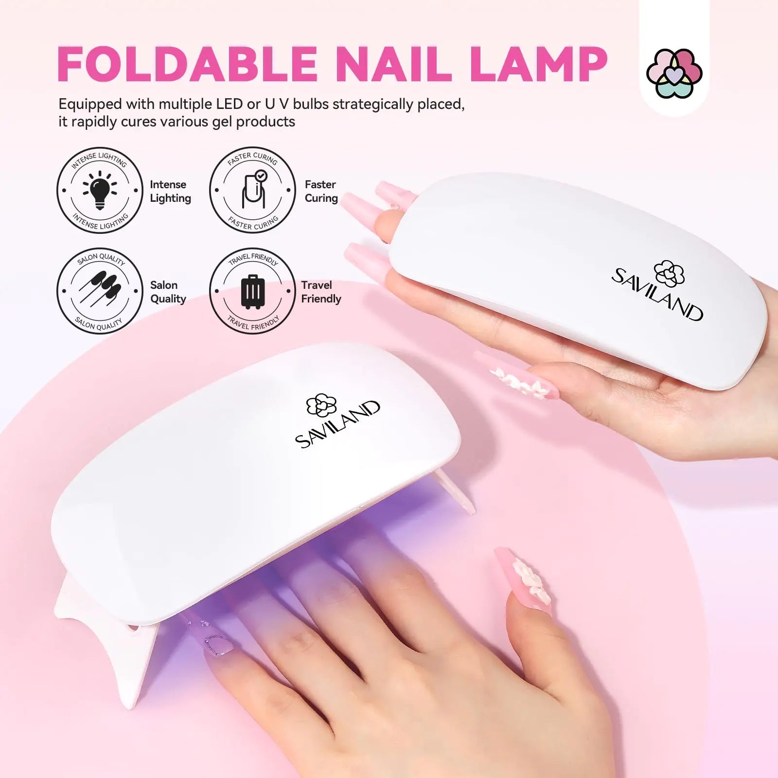 Complete SAVILAND Acrylic Nail Kit with Drill for Beginners - GNS Beauty & Personal Care