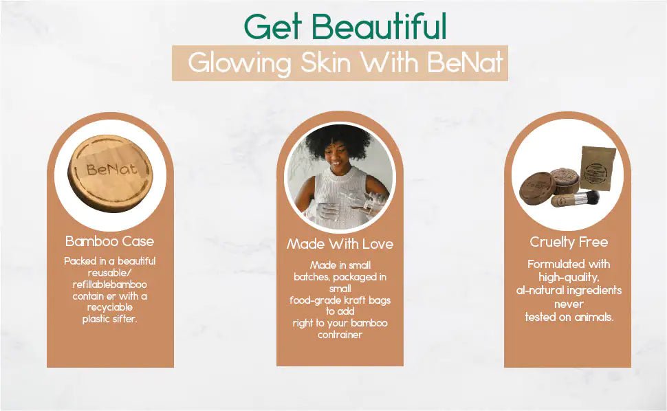 Cruelty - Free Setting Powder with Reusable Bamboo Case - GNS Beauty & Personal Care