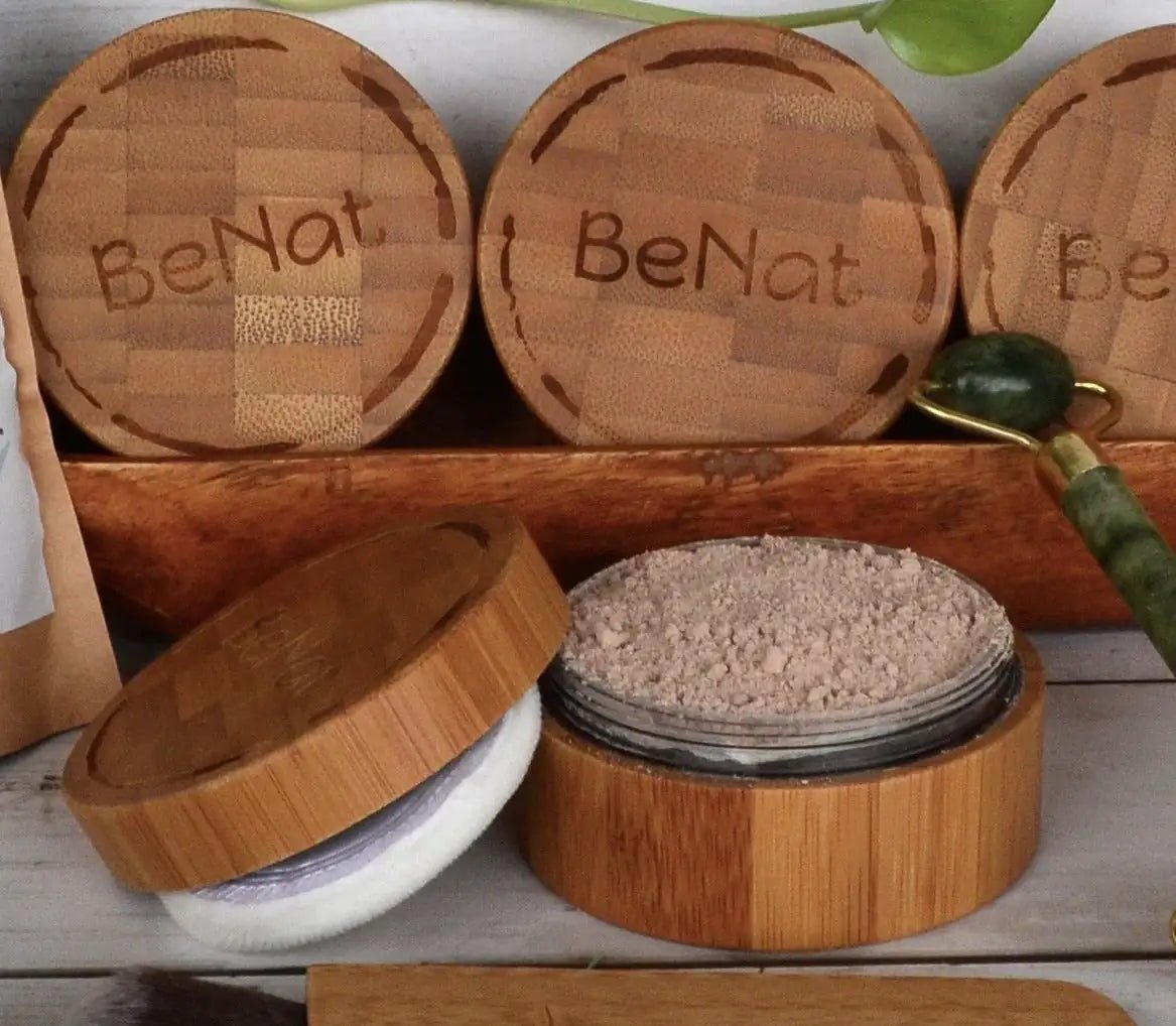 Cruelty - Free Setting Powder with Reusable Bamboo Case - GNS Beauty & Personal Care