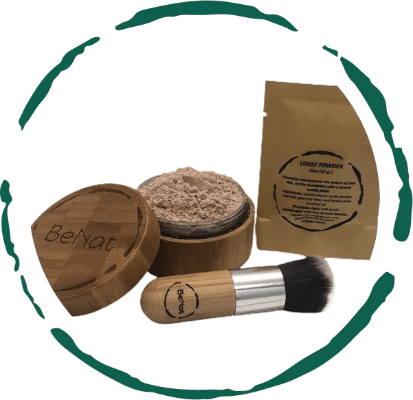 Cruelty - Free Setting Powder with Reusable Bamboo Case - GNS Beauty & Personal Care