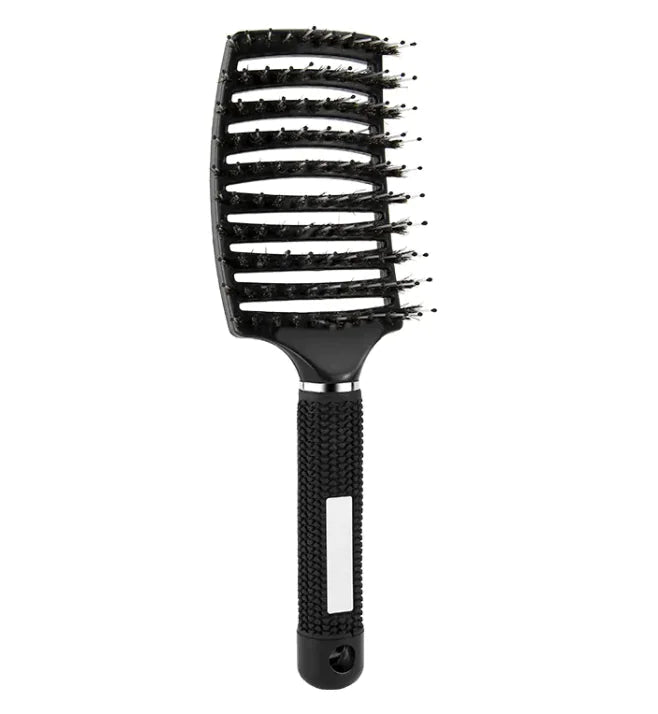 Curved Bristle Hairdressing Brush – Precision Styling in a Spectrum of Colors - GNS Beauty & Personal Care