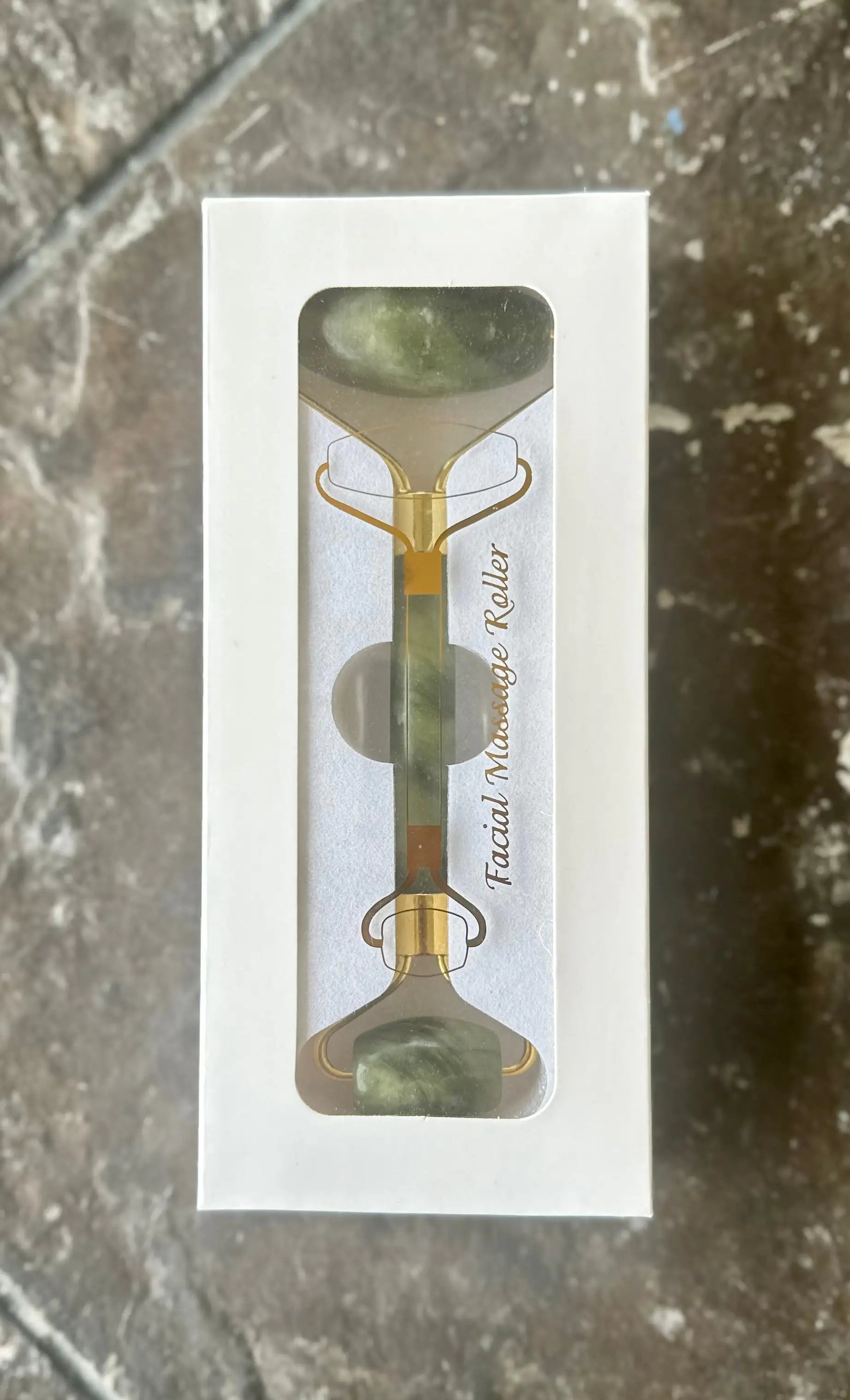 BeNat Jade Facial Roller - Skincare Massage for Radiant Skin