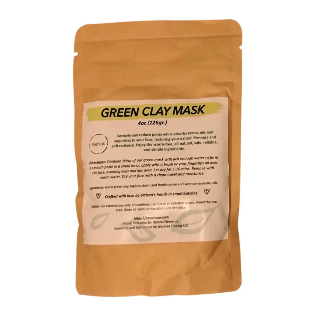 Detoxifying Green Clay Face Mask - Natural Pore Cleansing - GNS Beauty & Personal Care